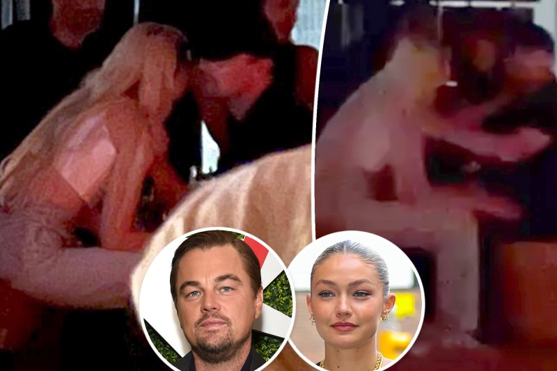 Ди каприо с девушкой