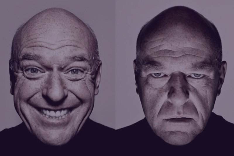 Грустный и веселый человек