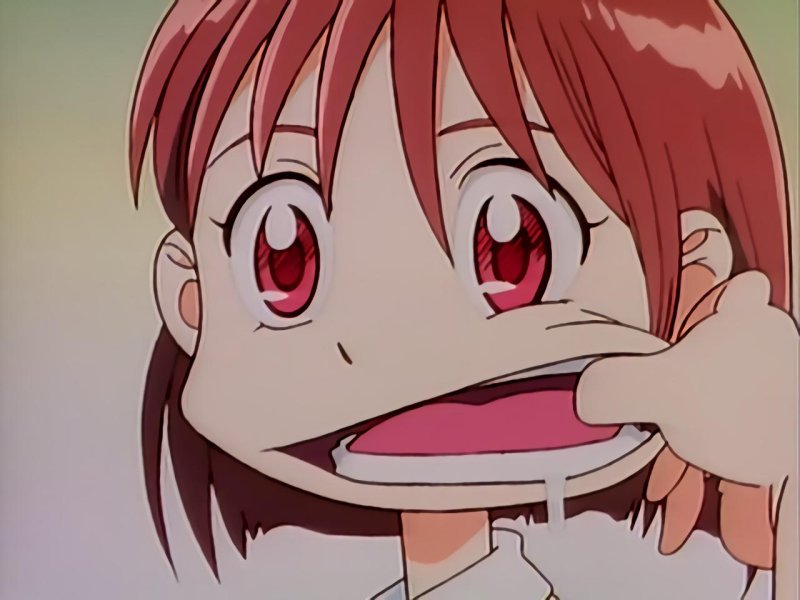 Аниме показывает язык