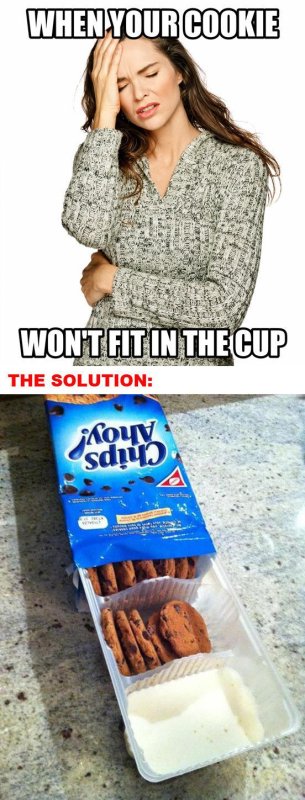 Мем про печенье и девушек