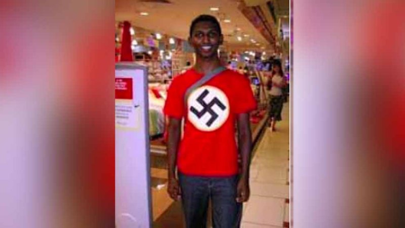 Негр со свастикой