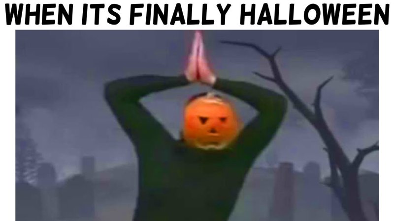 Человек тыква