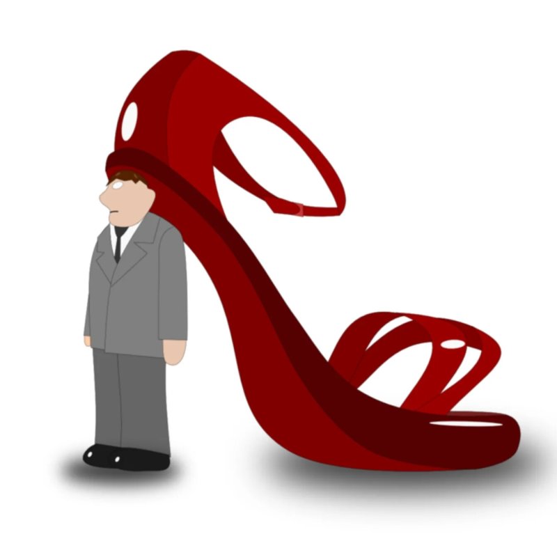 Каблук мужчина