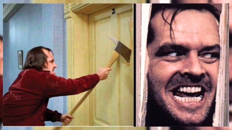 Сияние Джек Николсон с топором