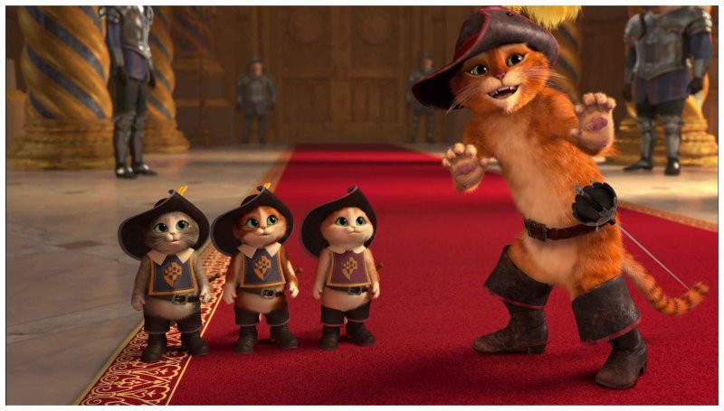 Кот в сапогах три чертенка