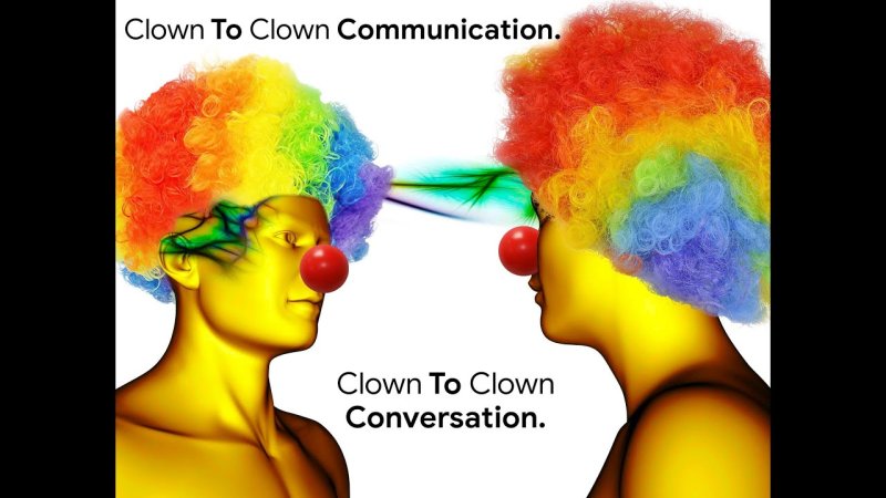 Беседа клоунов Мем