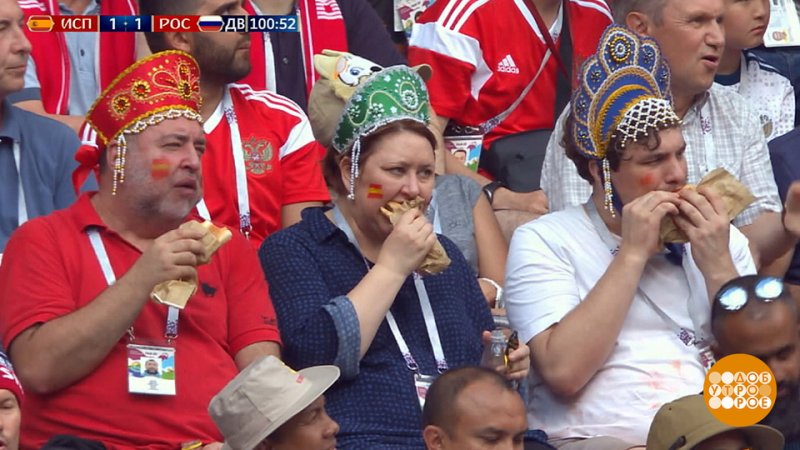 Мем Чемпионат мира по футболу 2018 в кокошниках