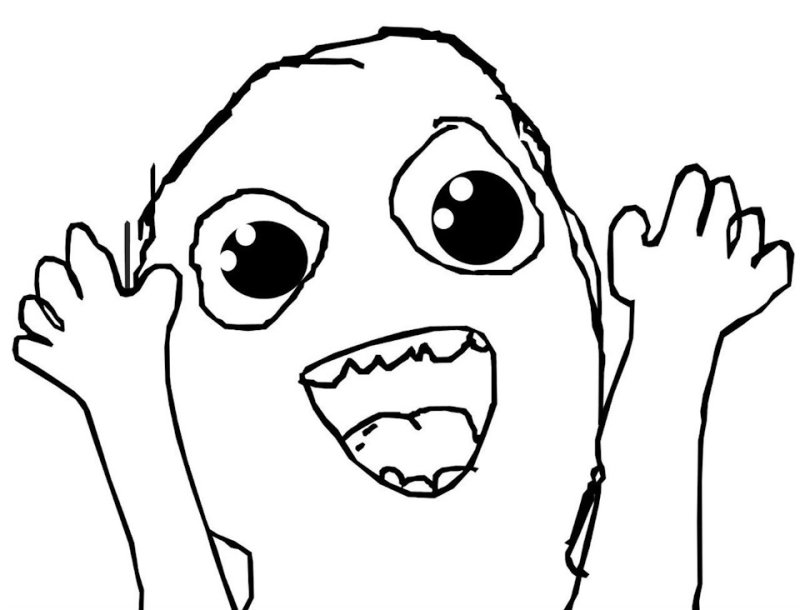 Мем радость