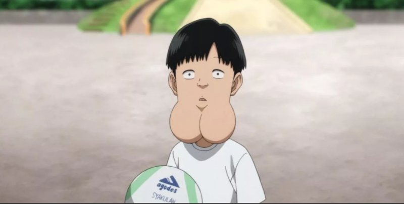 Мальчик с двойным подбородком Ванпанчмен