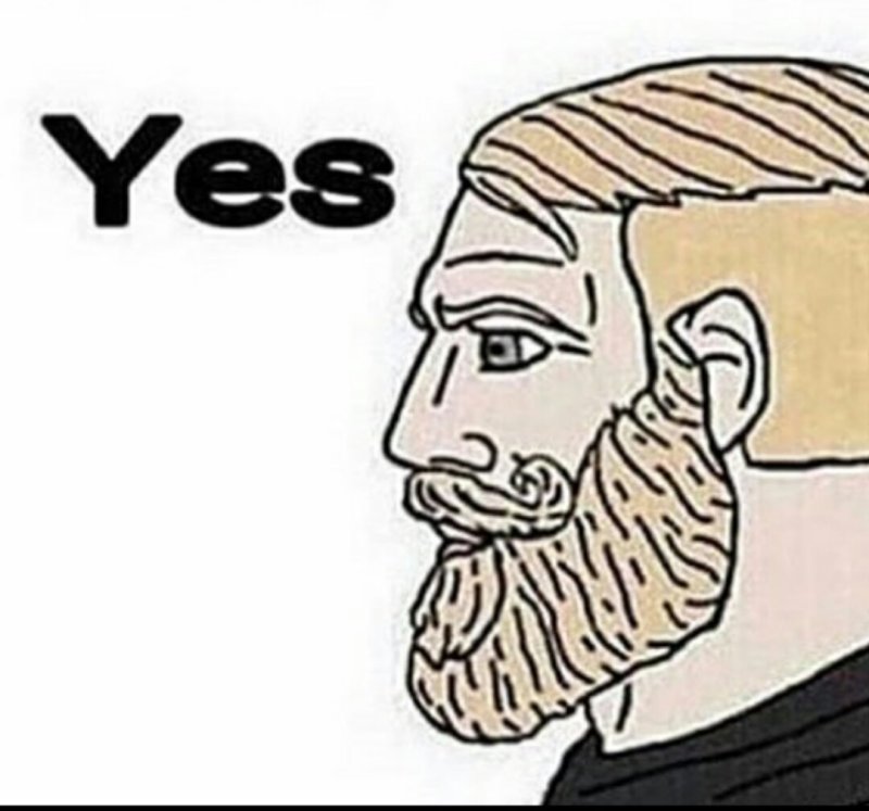 Мем профиль мужик с бородой