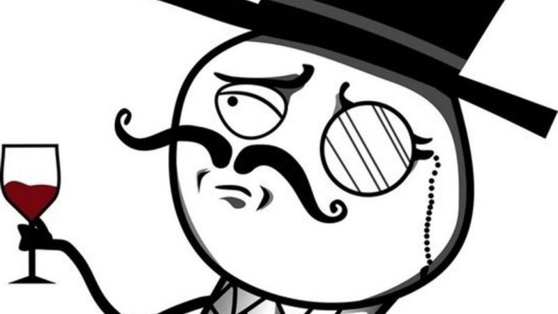 Чувак с моноклем