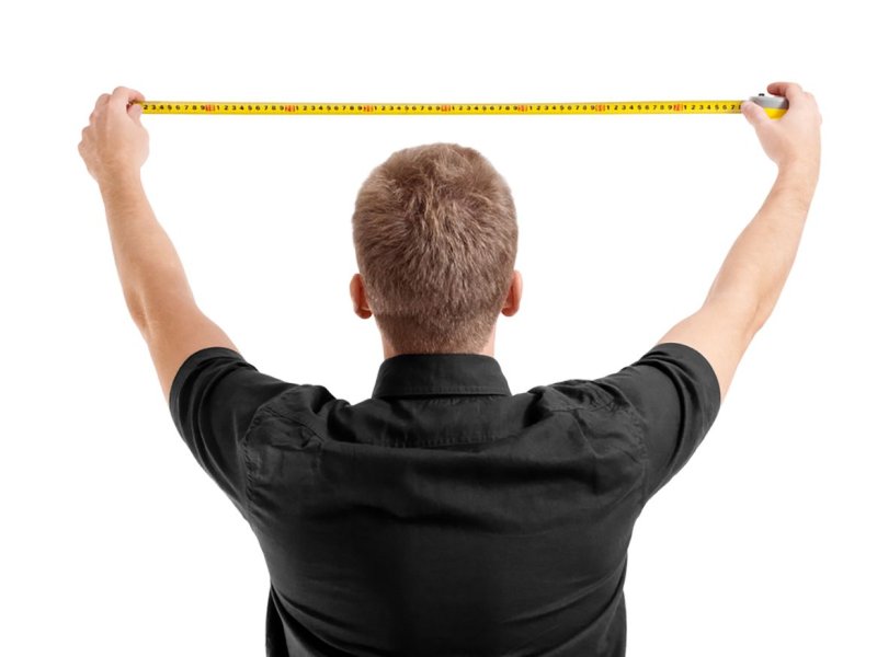 Рулетка в руке