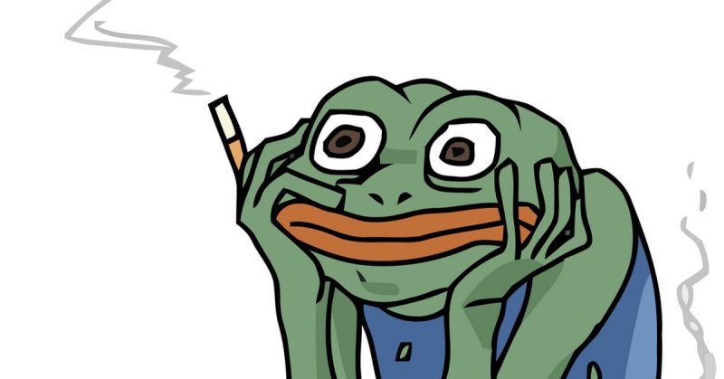 Курит на Порожках Мем