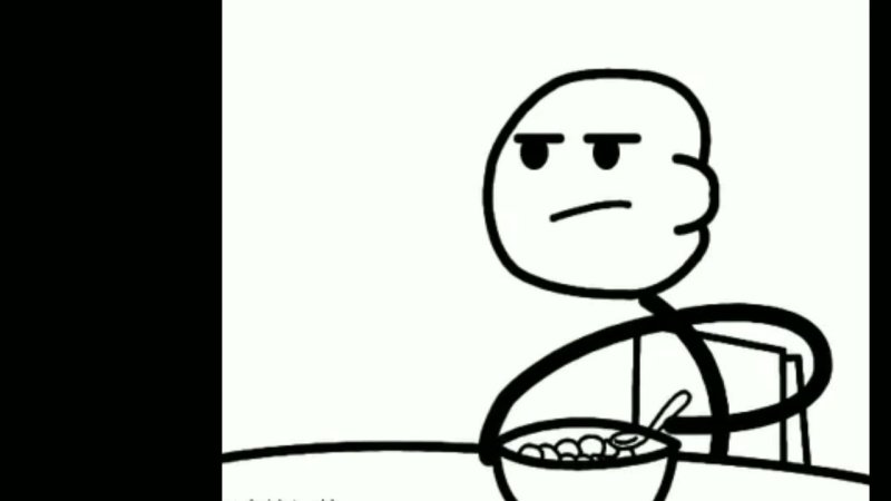 Стикмен за столом