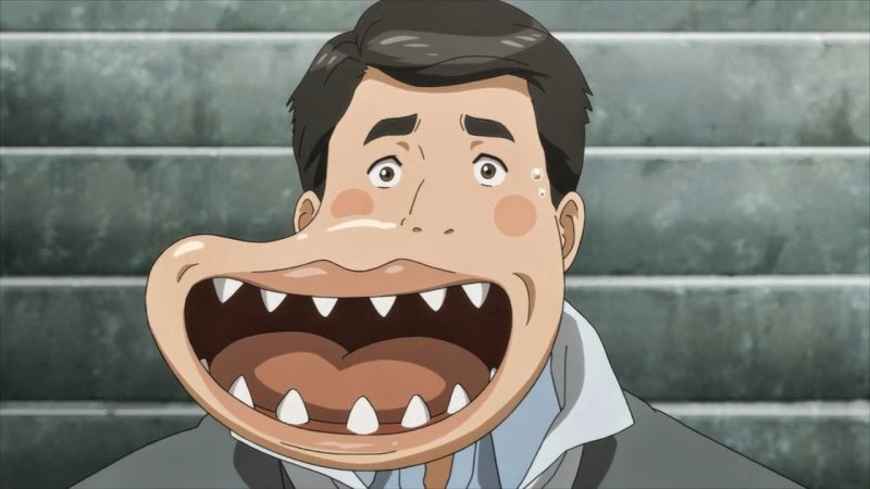 Аниме паразит Мицуо