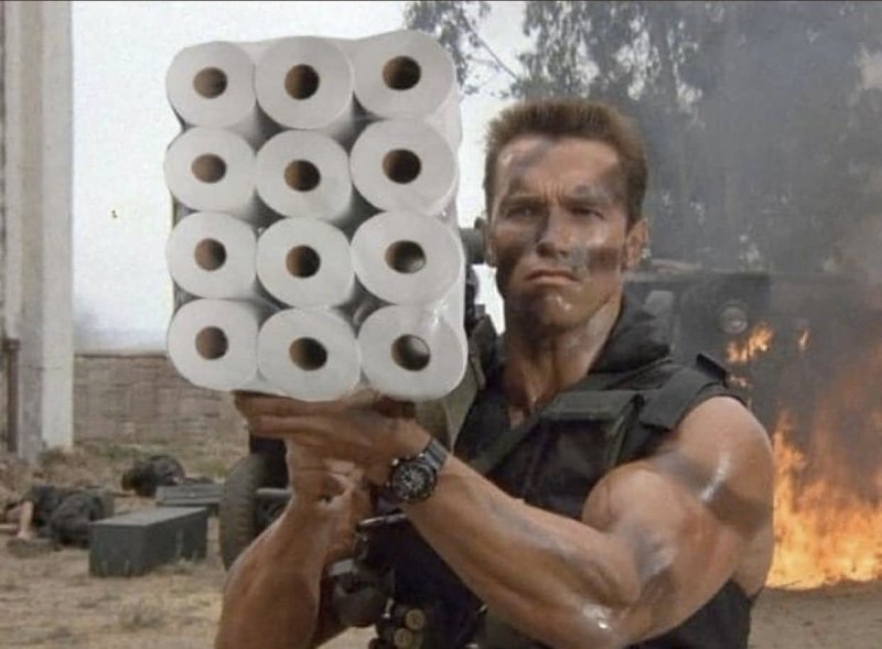 Шварценеггер коммандос базука