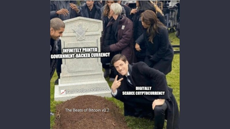 Мем с могилой и человеком оригинал