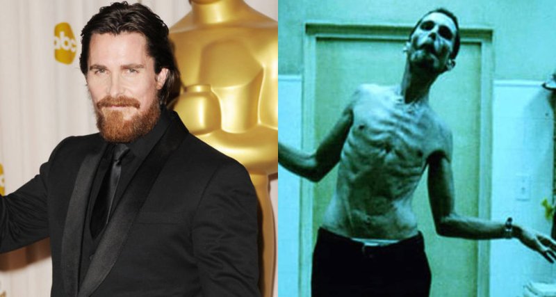 Кристиан Бейл машинист и Бэтмен