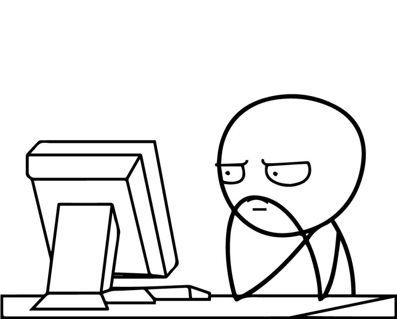 Мемы чел за компом