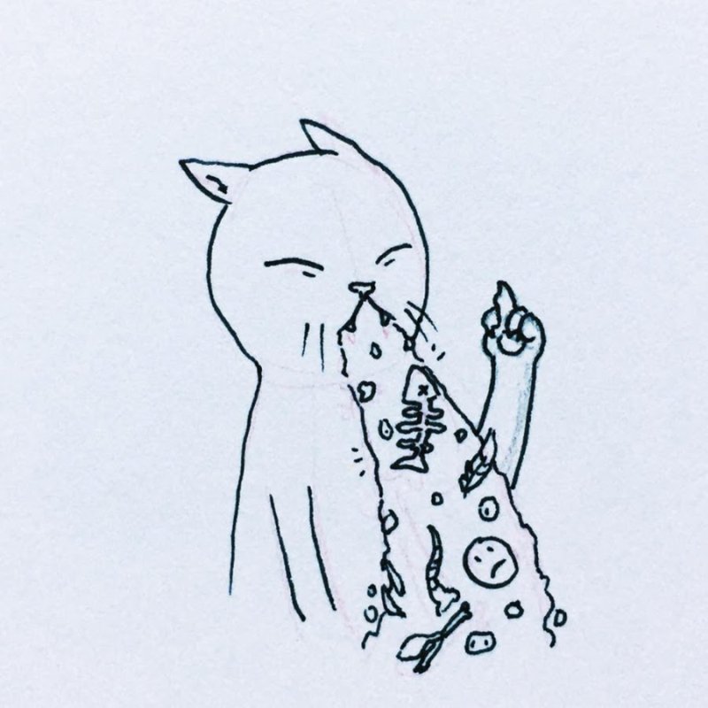 Кота тошнит