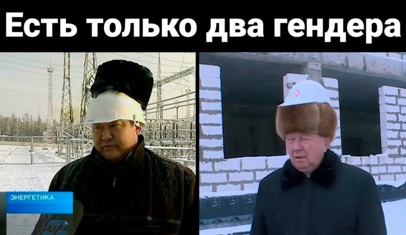 Каска на шапку ушанку