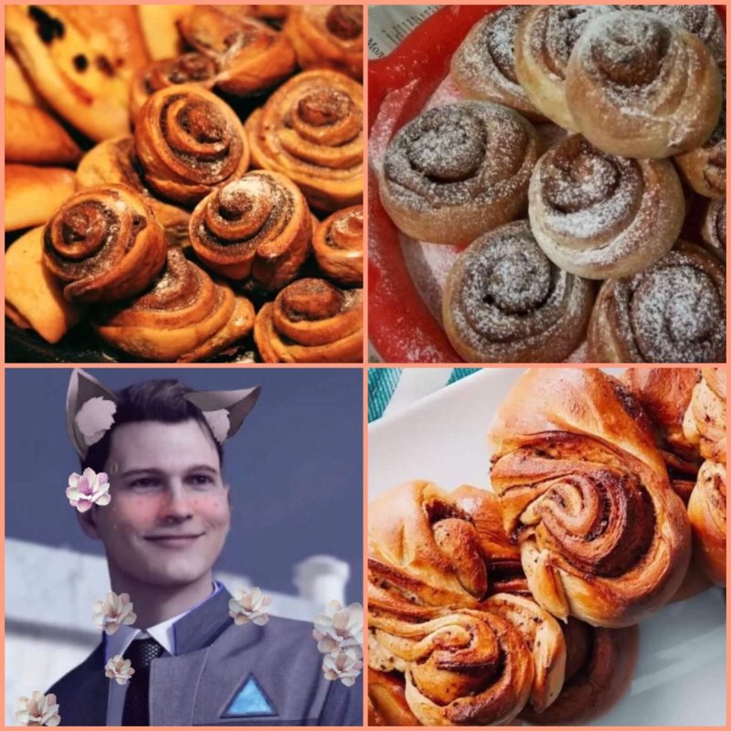 Булочка с корицей девушка