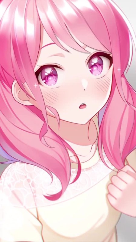 Аниме с розовыми волосами
