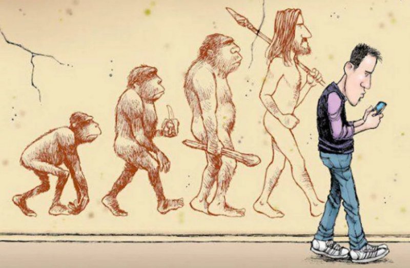 Эволюция смешные картинки