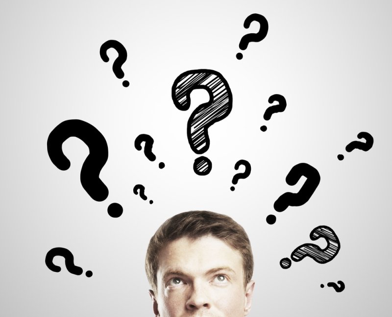 Человек с вопросом
