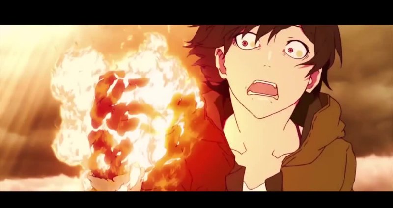 Monogatari Арараги горит