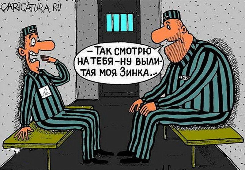 Тюрьма карикатура