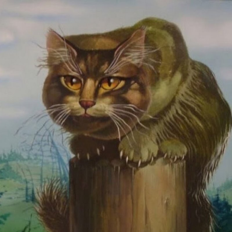 Кот Баюн Славянская мифология