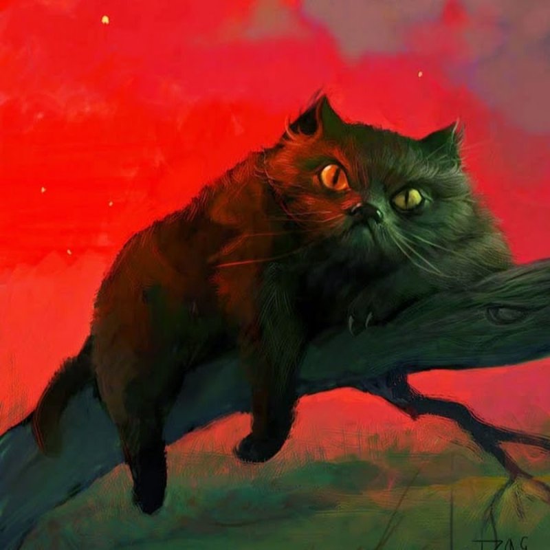 Кот Баюн Славянская мифология