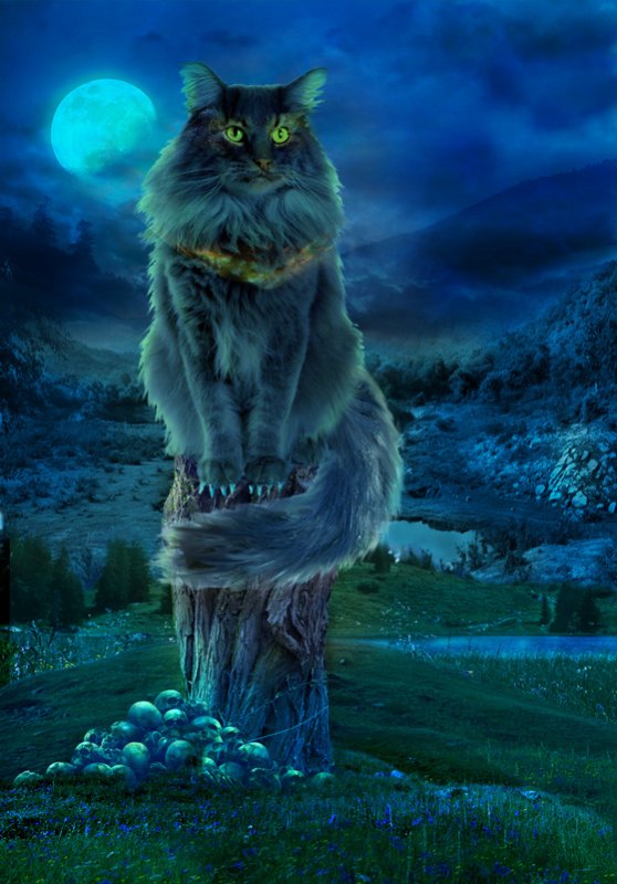 Славянская мифология существа кот Баюн