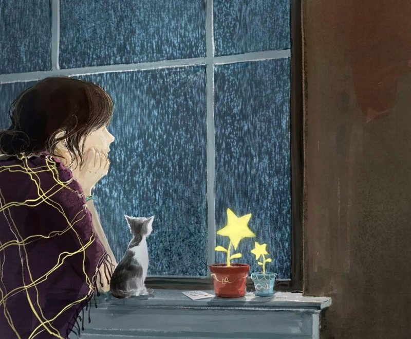 Дождь за окном