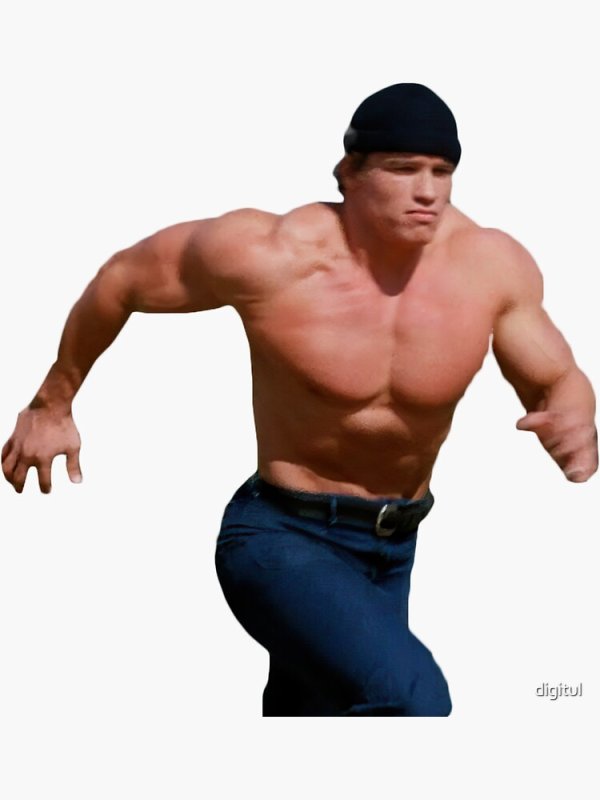 Шварценеггер бежит