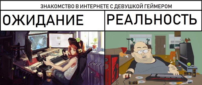 Мемы ожидание и реальность