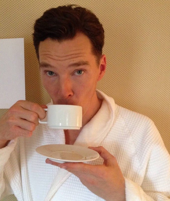 Бенедикт Камбербэтч чай
