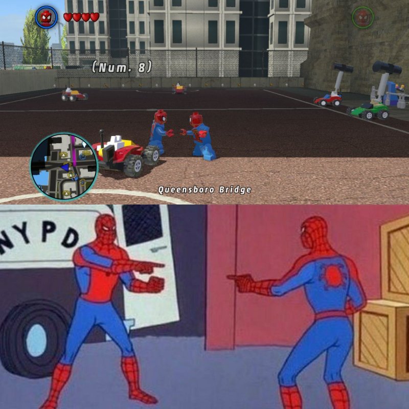 Человек паук Мем