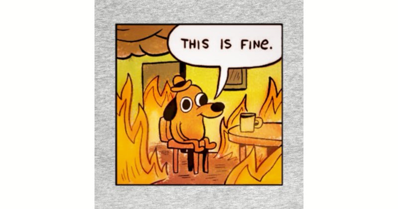 Собака в горящем доме