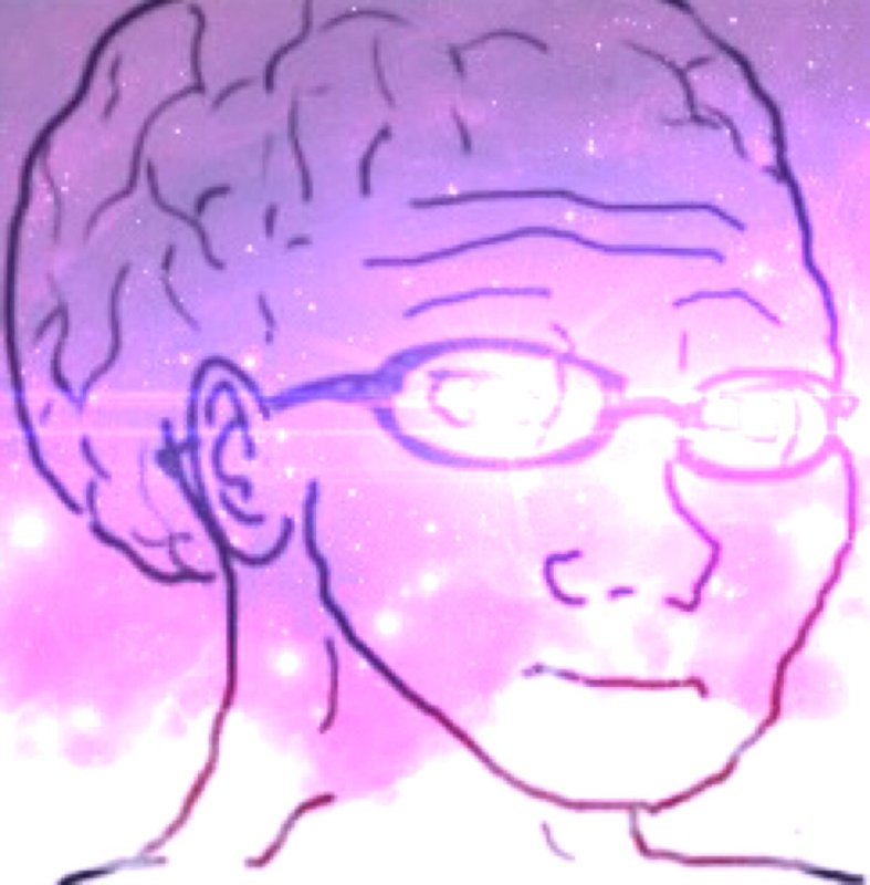 Чел с большими мозгами