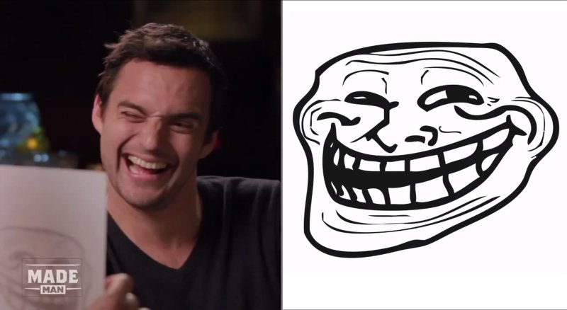 Смеющаяся рожа