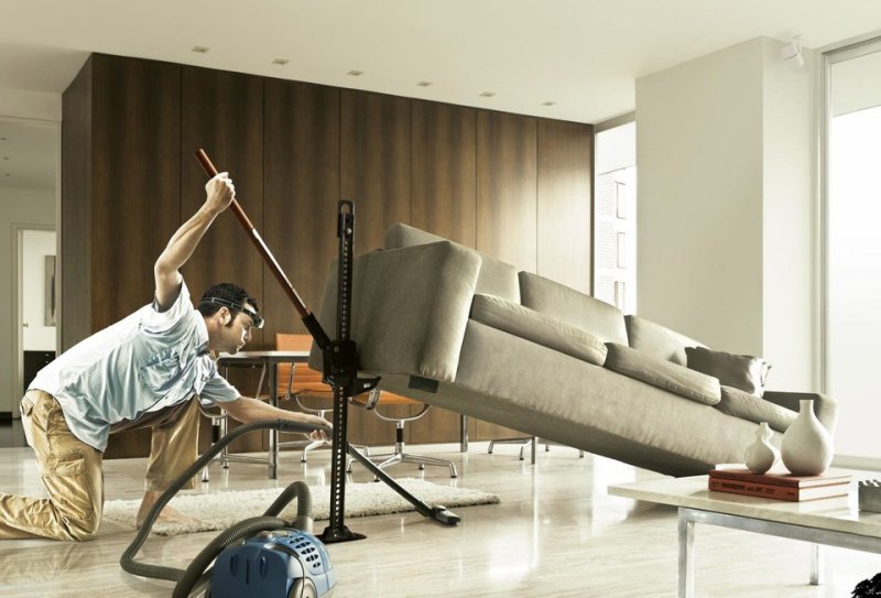 Прикол про уборку квартиры