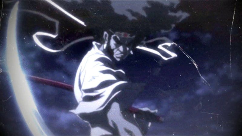 Афросамурай gif