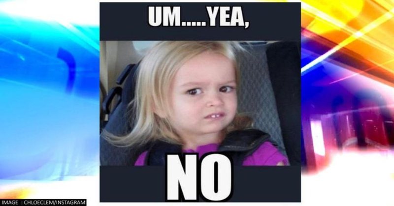 Мем девочка с зубами