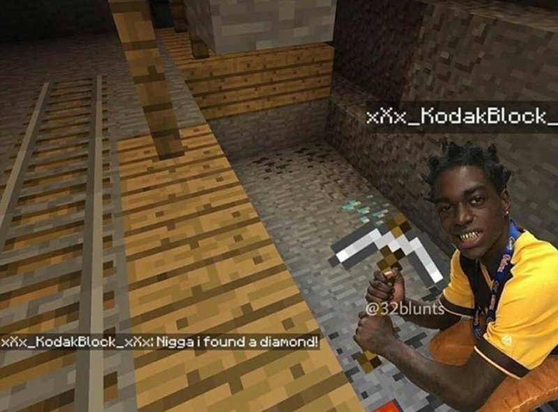 Негры в шахте майнкрафт