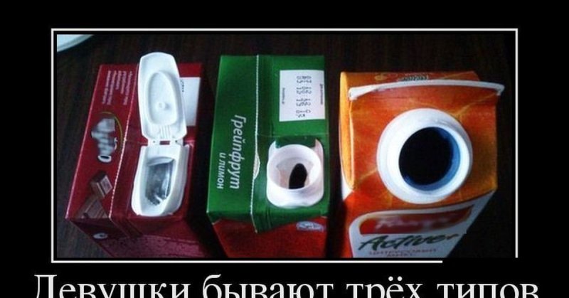 Есть три вида девушек