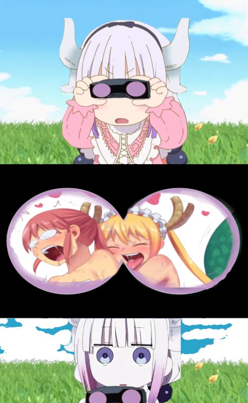 Дракон горничная Кобаяши любовь