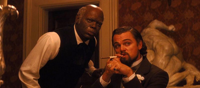 Сэмюэл л Джексон и ди Каприо