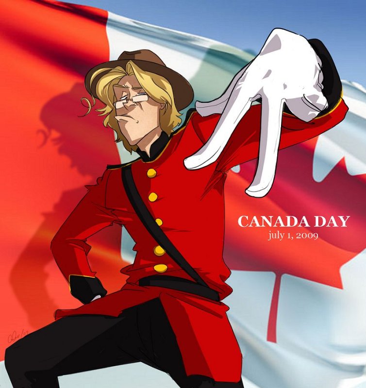 Канада Хеталия арт